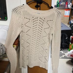 Old Navy Cream Sweater